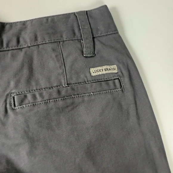 Lucky Brand Stretch Cotton Chino Shorts Adjustable Bundle New NWT